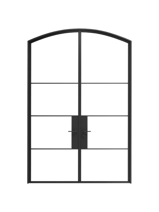 Semi-Arched Steel Doors