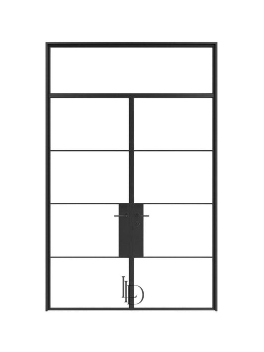 Steel Doors with Top Windows