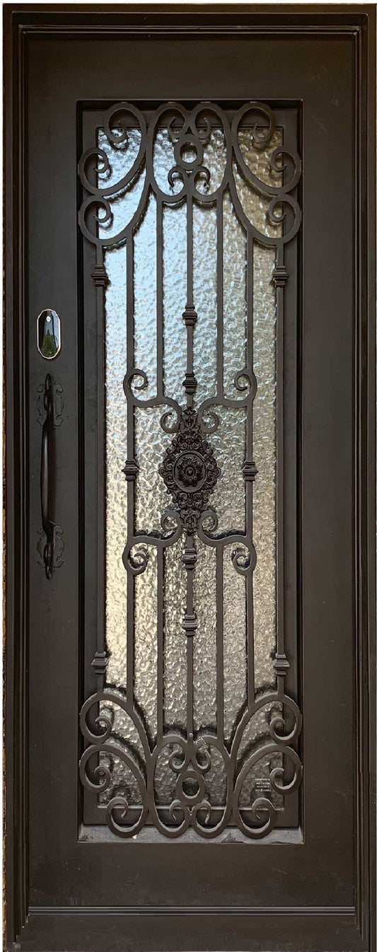 Single Iron Door