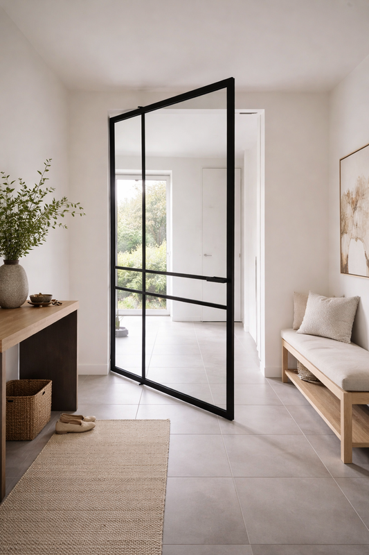 Steel Pivot Doors