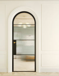 Delphine- Full-Arch Single Steel Glass Door image 2