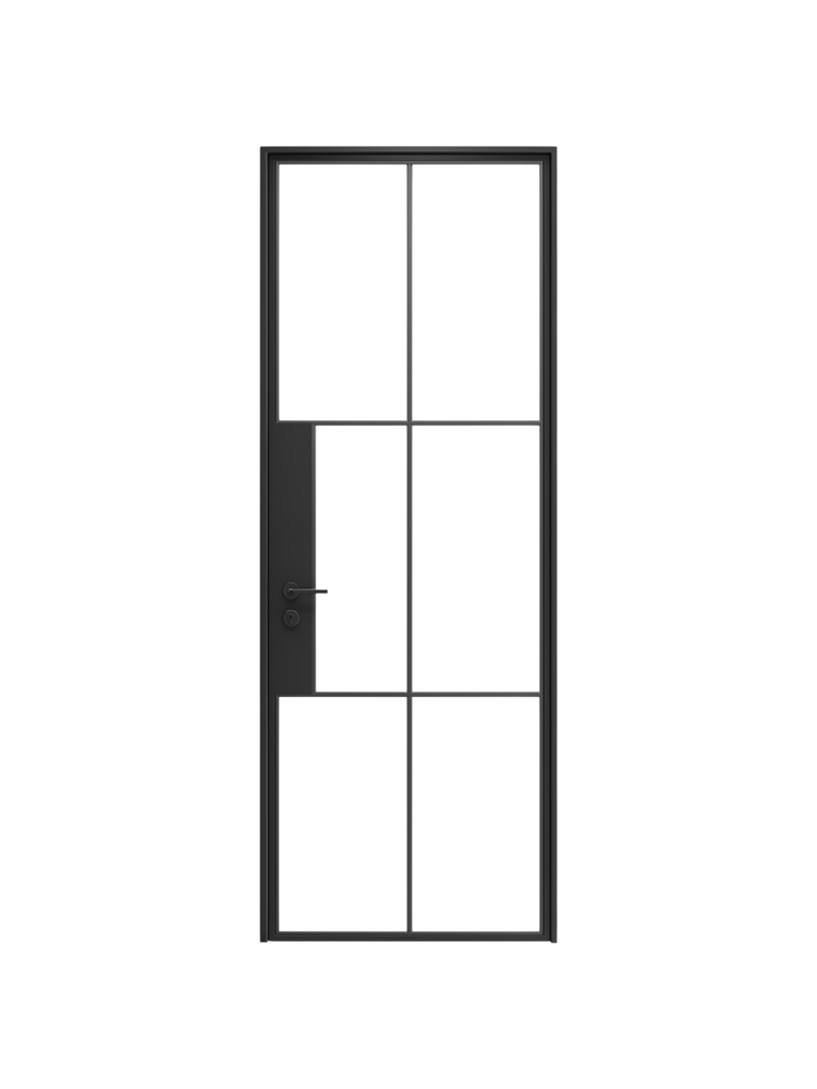 Blaise - Single Steel Glass Door image 0