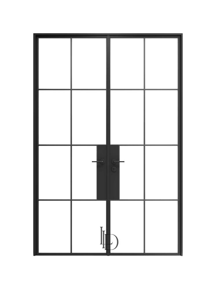 Lucas- Double Steel Glass Doors image 0