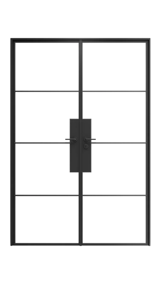 Camille - French Double Steel Glass Doors image 0