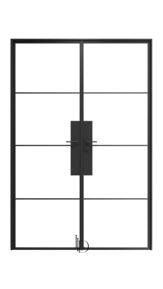 Camille - French Double Steel Glass Doors image 0