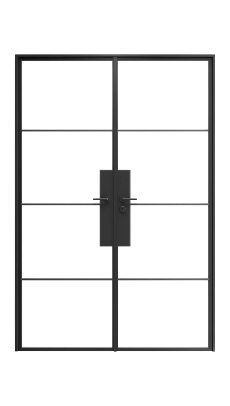 Camille - French Double Steel Glass Doors image 0