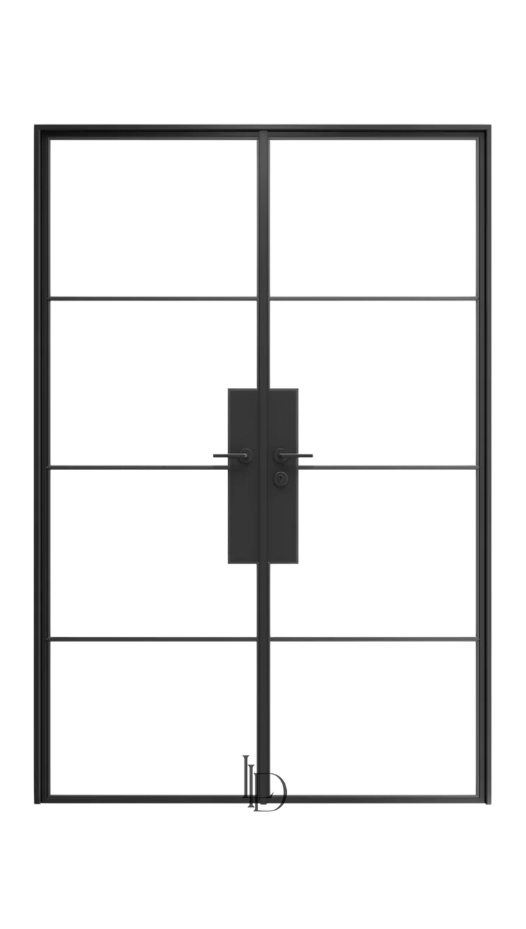 Camille - French Double Steel Glass Doors image 0