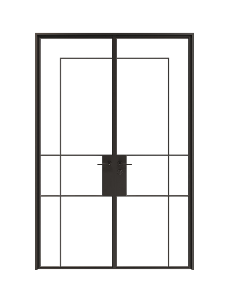 Darcy- French Double Steel Door image 0