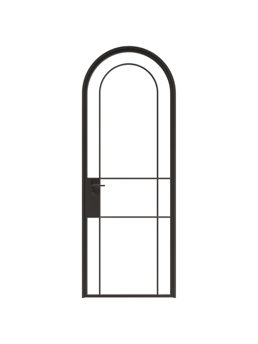 Rue - Single Arch Steel Glass Door image 0