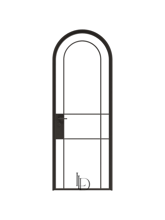 Rue - Single Arch Steel Glass Door image 0