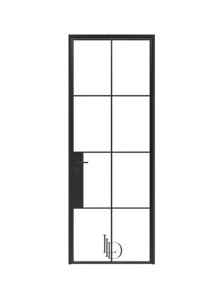 Remi- Single Steel Glass Door image 0