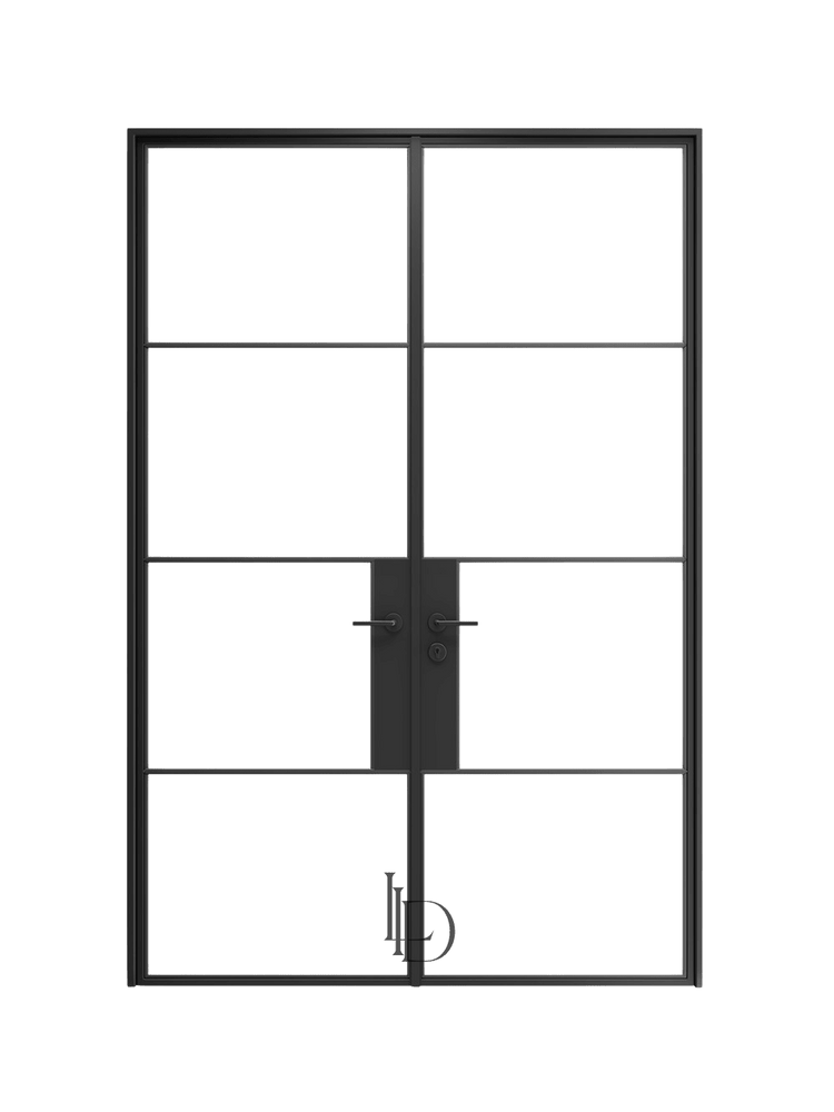 Chance - French Double Steel Glass Doors image 0