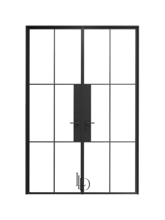 Belle- Double Steel Glass Doors image 0