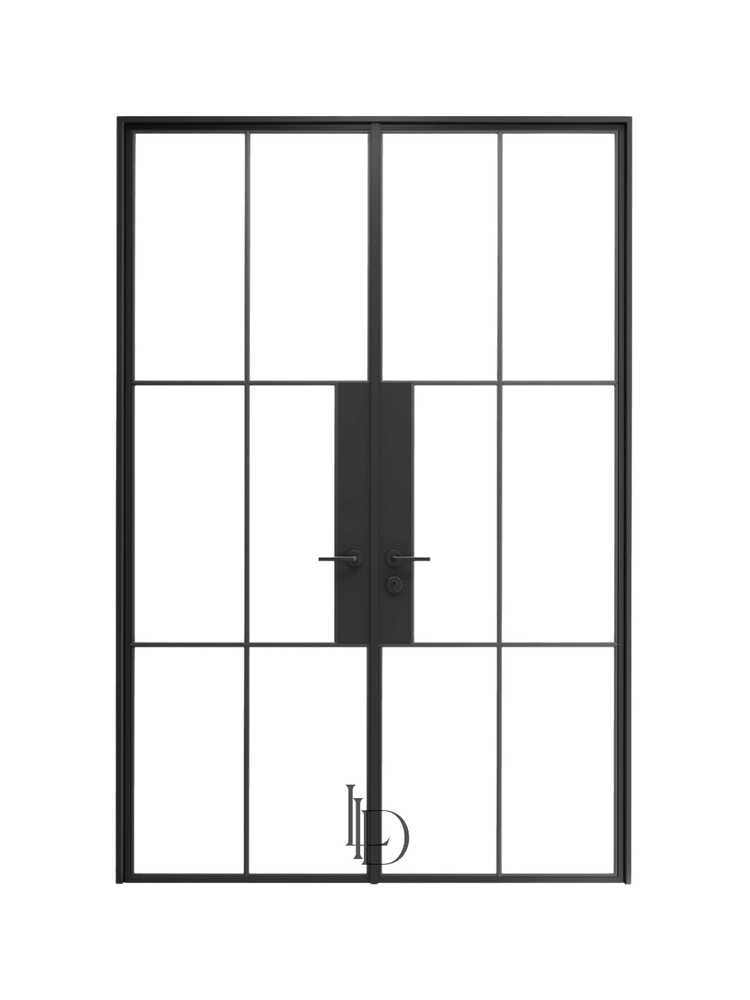Belle- Double Steel Glass Doors image 0