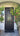 CAMELLIA -flat top, prehung, front entry single wrought iron door- 38x96 Right Hand - Luxe Iron Doors