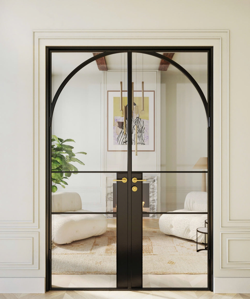 Beaux- Double Steel Glass Doors image 1