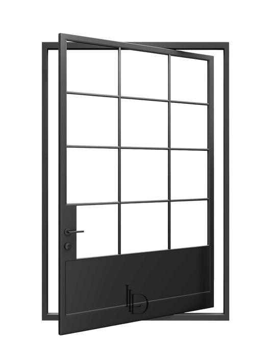 Lorde- Pivot Steel Glass Doors image 0