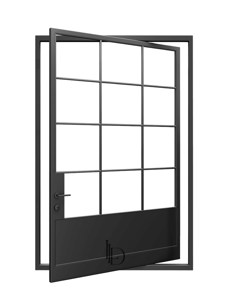Lorde- Pivot Steel Glass Doors image 0
