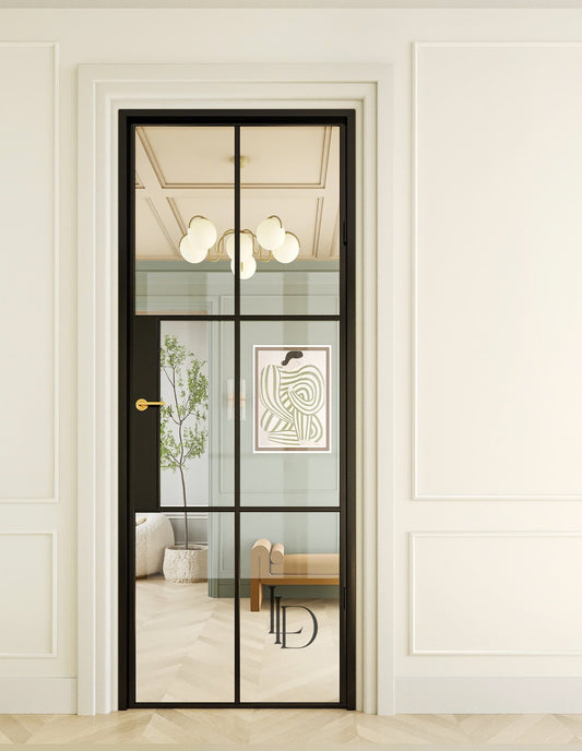Blaise - Single Steel Glass Door image 1