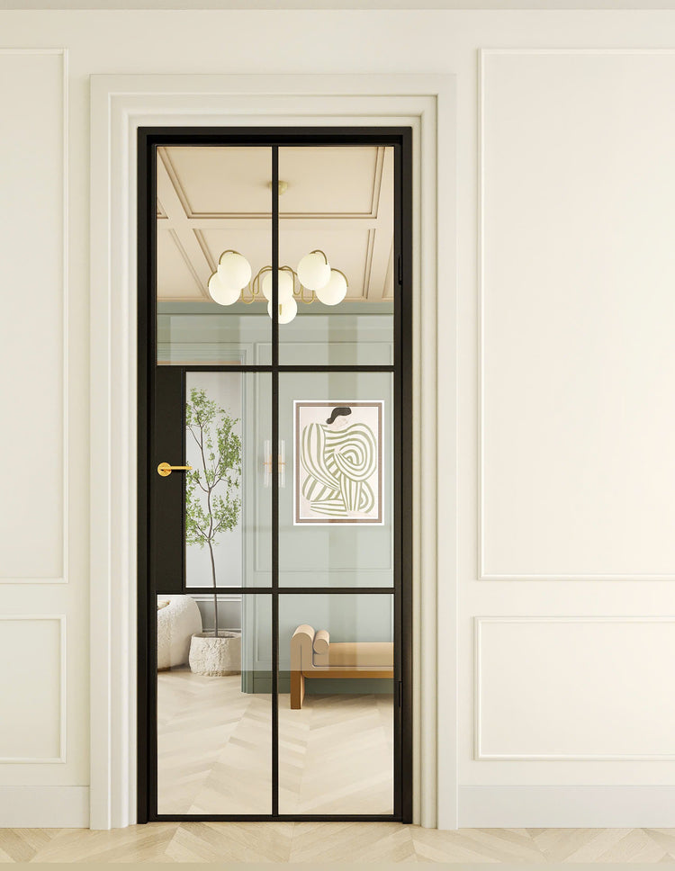 Blaise - Single Steel Glass Door image 1