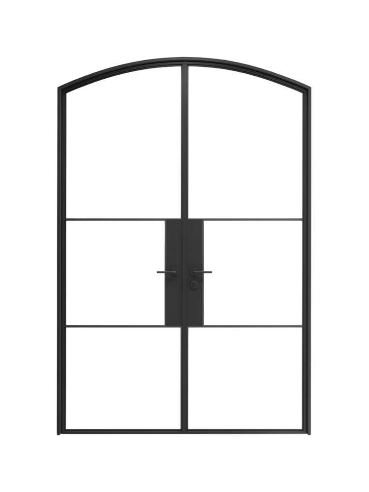 Pierre- Double Steel Glass Doors image 0