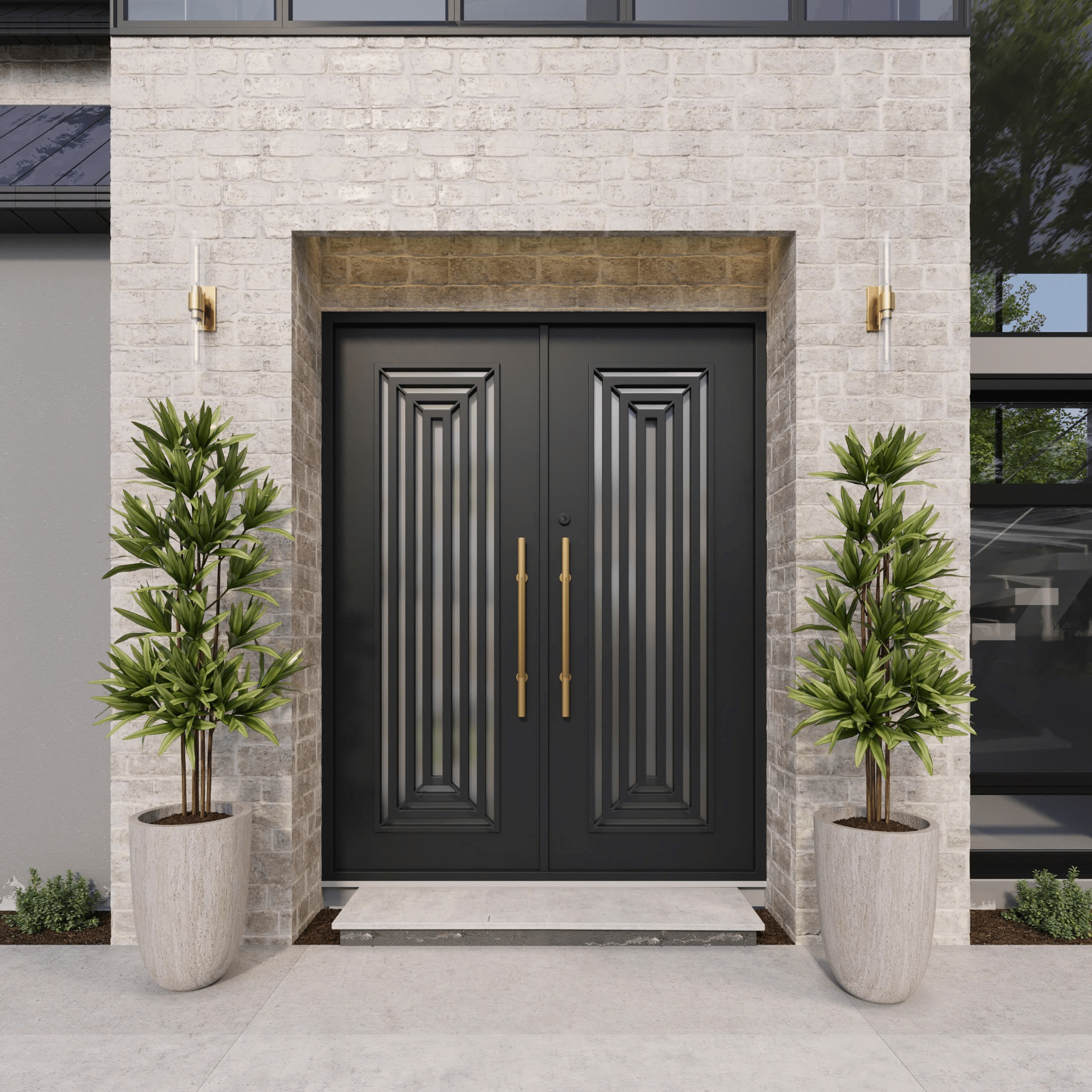 Door Knob Design Entrance Modern
