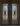 MIMOSA- flat top, pre-hung, doubled tempered glass, bug screens, wrought iron door- 61x81 Right Hand - Door Gate Depot