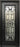 JASMINE-flat top, bug screen, front entry single wrought iron door- 38x96 Right Hand - Door Gate Depot
