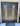IRIS- Flat top, modern front exterior double wrought iron doors, bug screens-61X81 Right Hand - Door Gate Depot