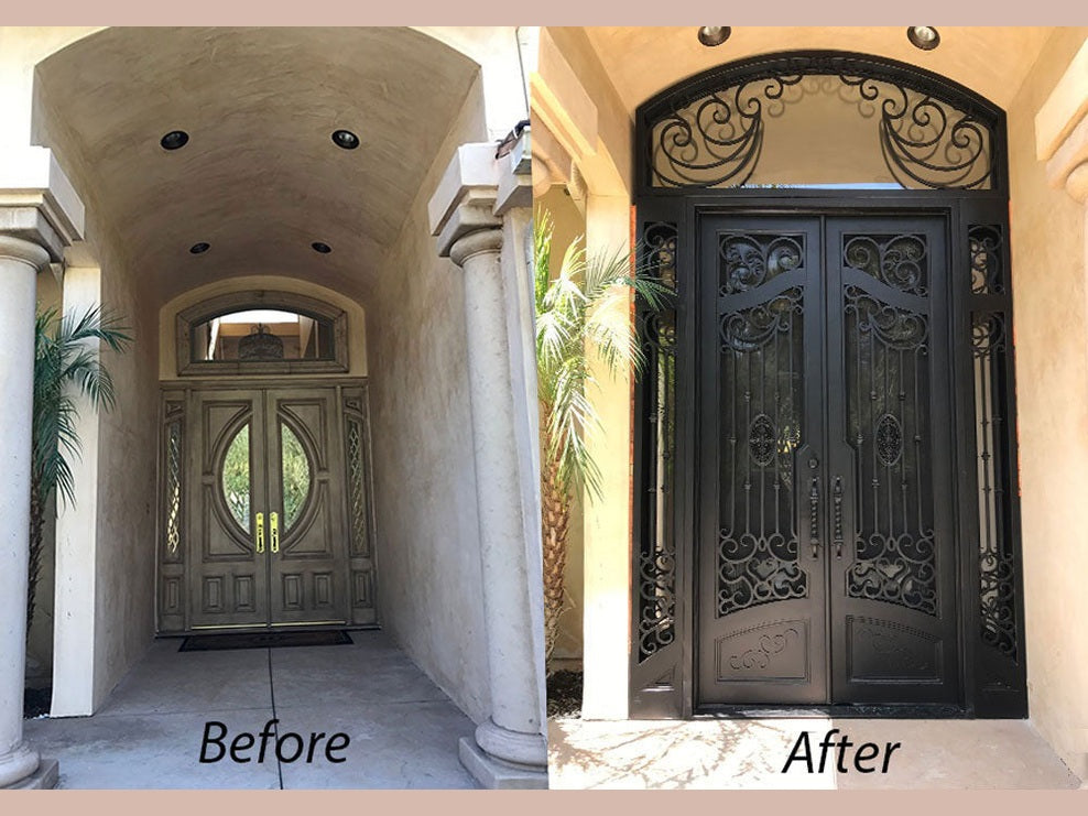 Iron Doors vs Wood Doors - Which one is better?