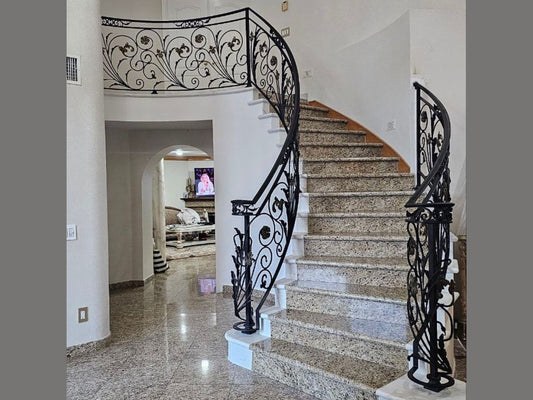 7 Creative Ways to Pair Iron Staircase Railings with Other Interior Elements