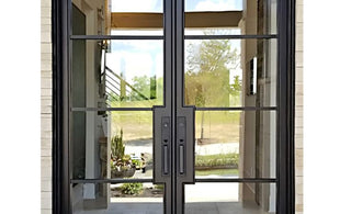 Contemporary Iron Doors