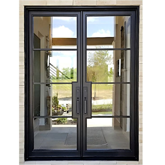 Contemporary Iron Doors