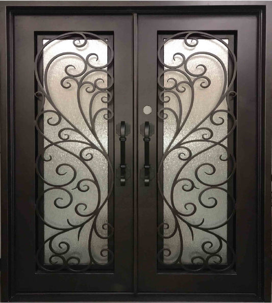 We Have a Variety of 72x81 Double Iron Doors in Stock!