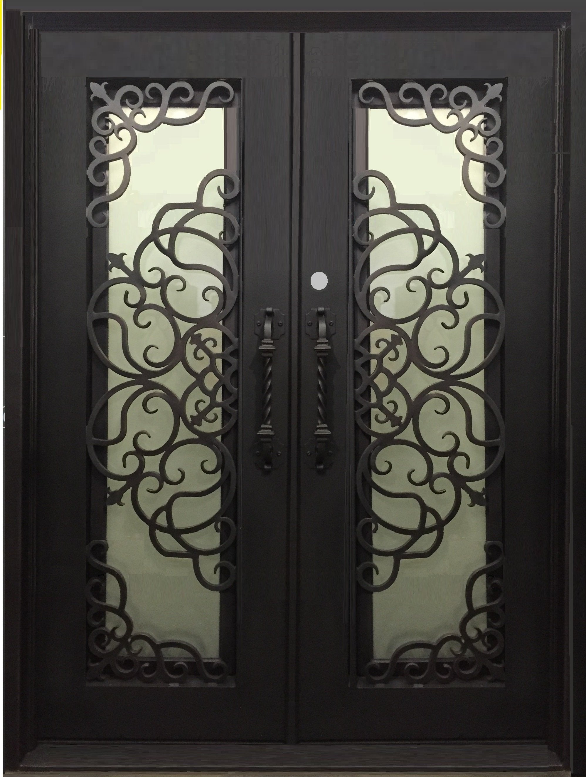 Gardenia | California Iron Doors | Custom Design Wrought Iron Door for ...