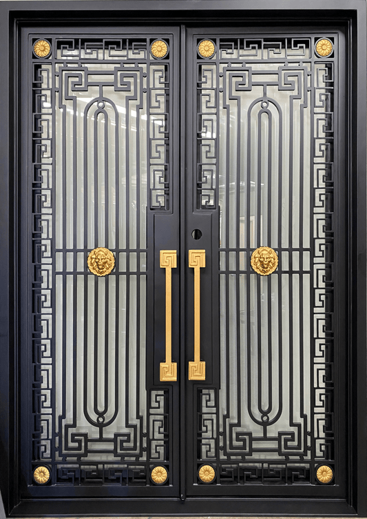 In- Stock Double Iron Doors