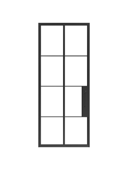 Pascal - Single  Steel Glass Door image 0