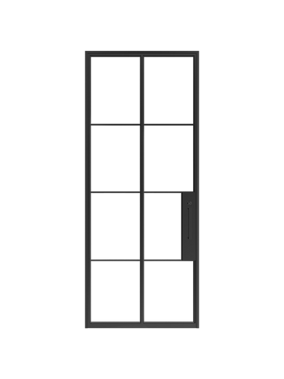 Pascal - Single  Steel Glass Door image 0