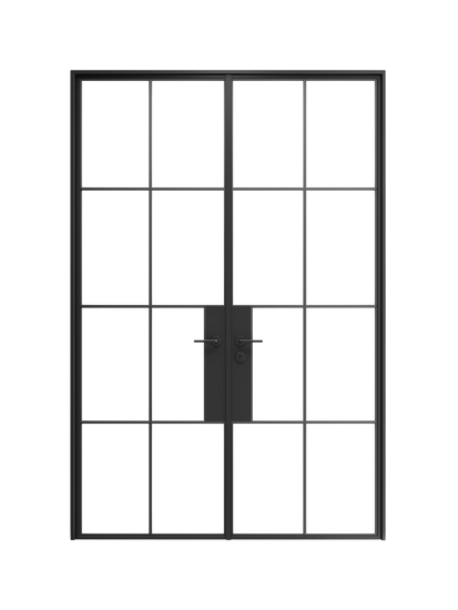 Lucas-  Double Steel Glass Doors image 0
