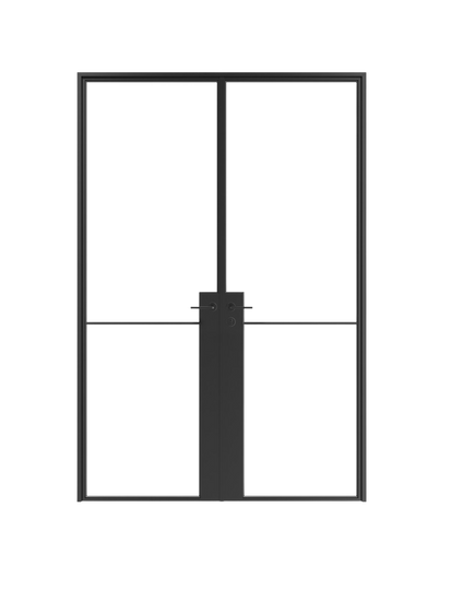 Francine- Double Steel Glass Doors image 0