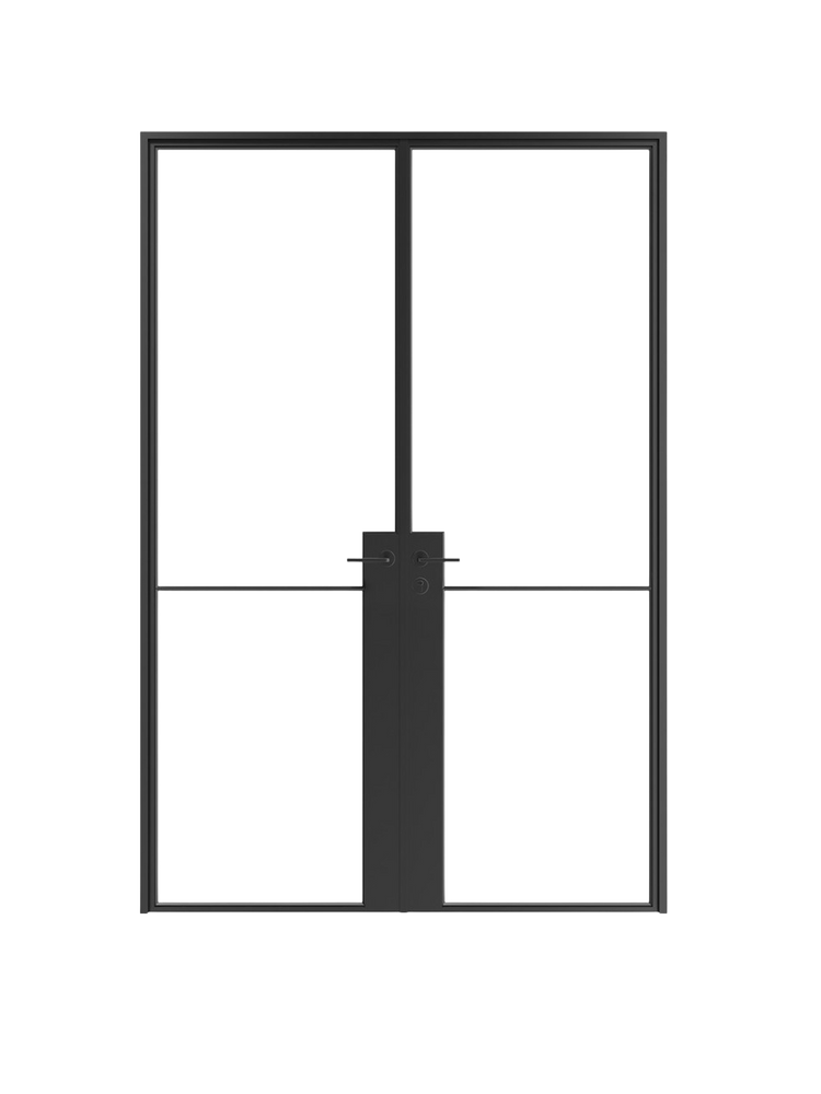 Francine- Double Steel Glass Doors image 0