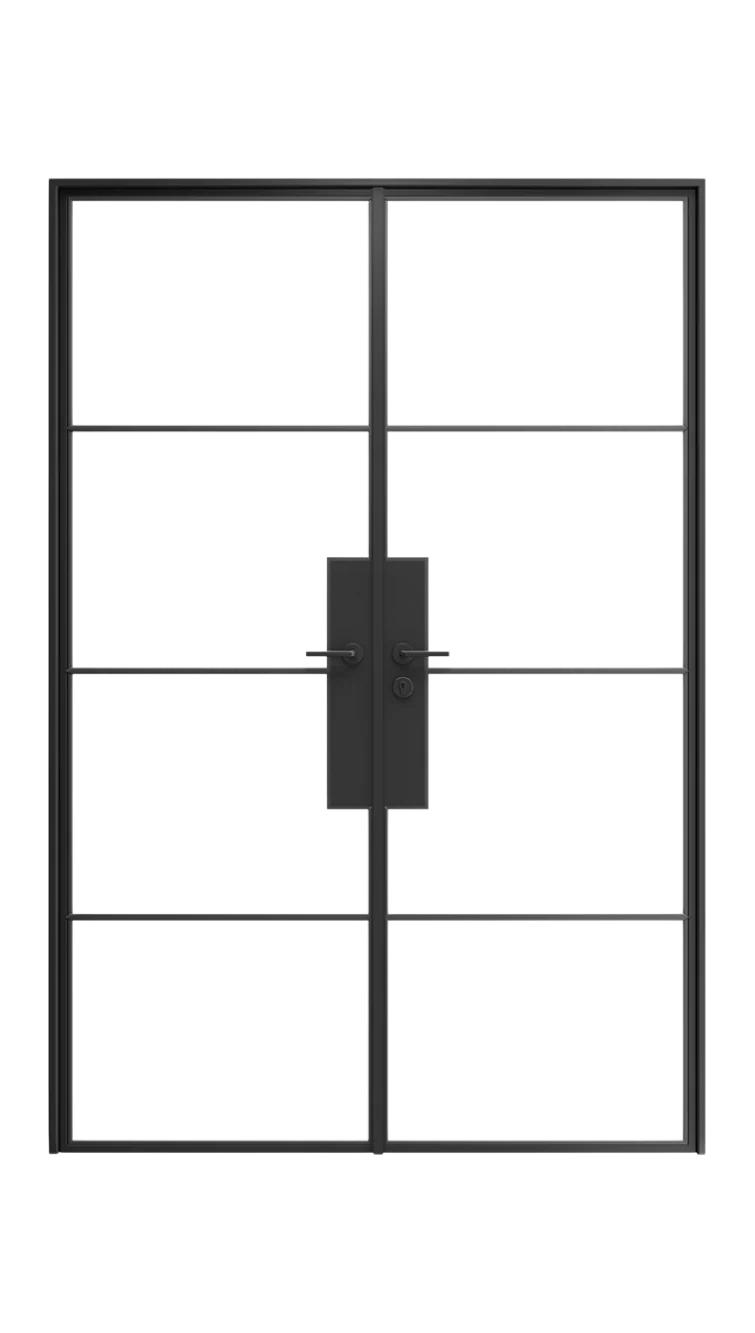 Camille - French Double Steel Glass Doors image 0
