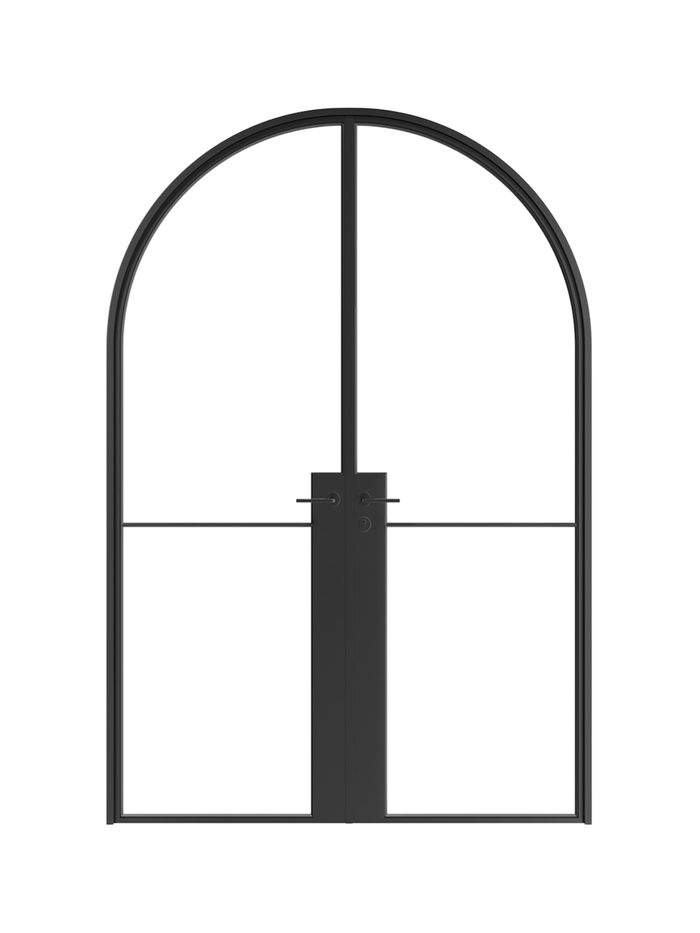 Noelle-  Double Steel Glass Doors image 0