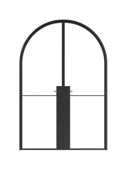 Noelle-  Double Steel Glass Doors image 0