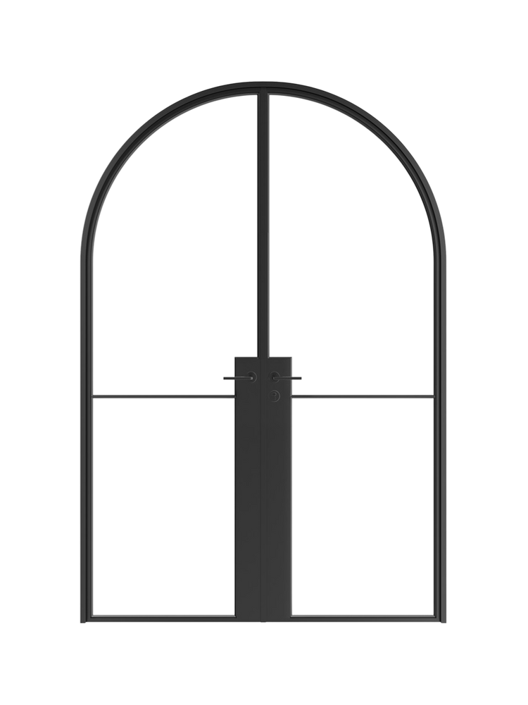 Noelle-  Double Steel Glass Doors image 0