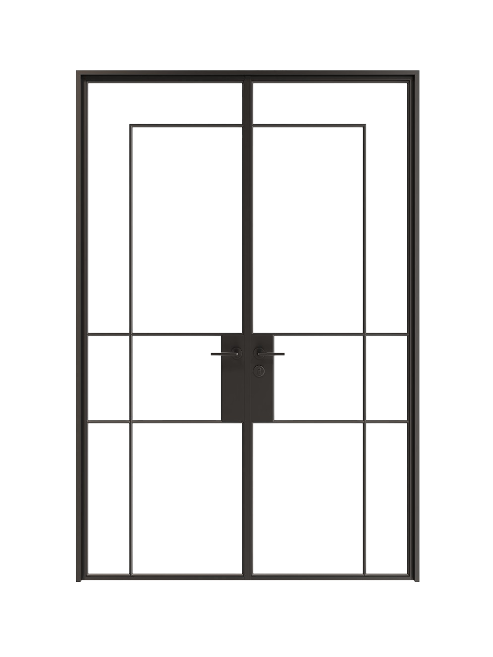 Darcy- French Double Steel Door image 0