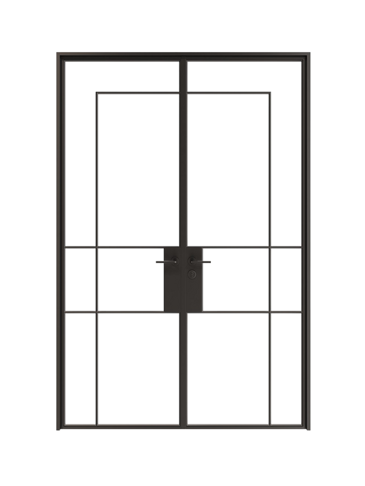 Darcy- French Double Steel Door image 0