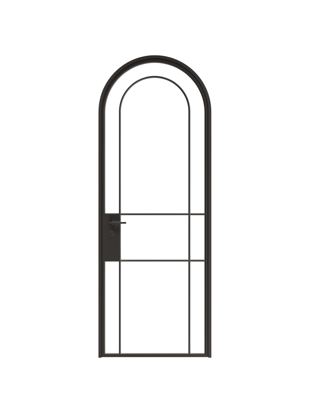 Rue - Single Arch Steel Glass Door image 0