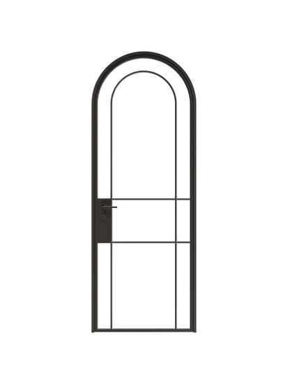 Rue - Single Arch Steel Glass Door image 0