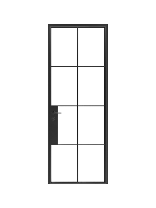 Remi- Single  Steel Glass Door image 0